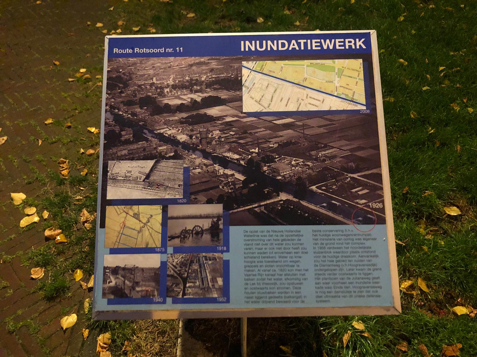 Route Rotsoord no. 11 – Inundation Works
